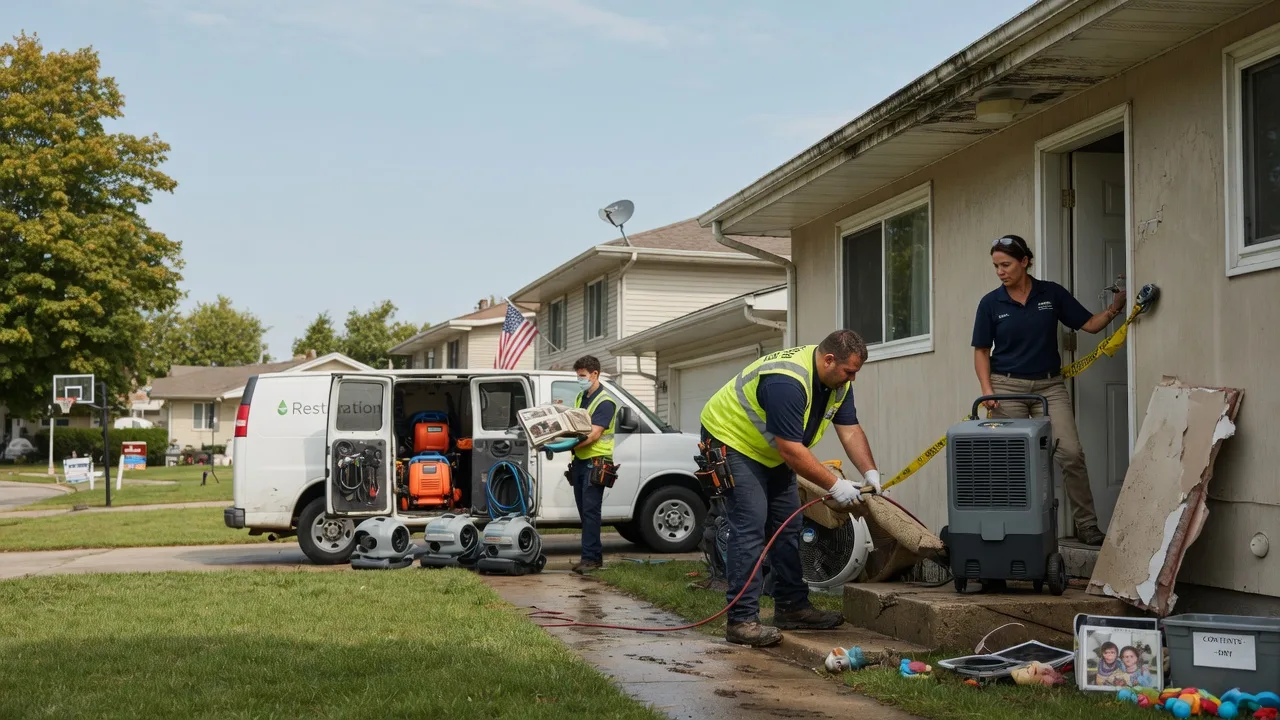 Water Damage Restoration in Gresham, WI near me